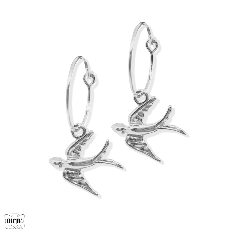 rering | Fly - hoop| sterling slv