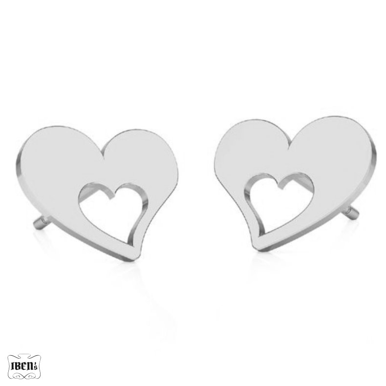 rering | Amor med hjerte | sterling slv