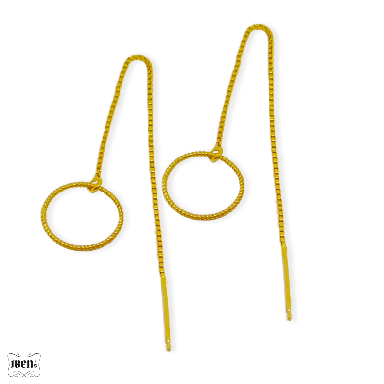 rering | Twist| earchain | forgyldt