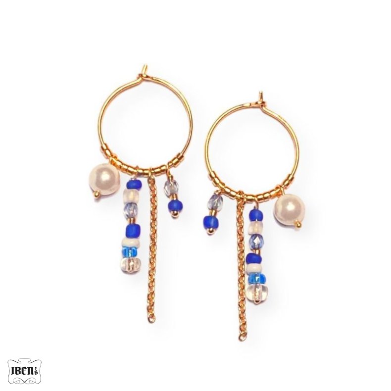 rering | Lulu Bl - hoop | forgyldt